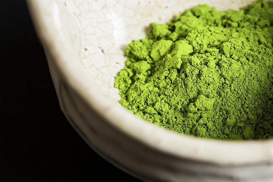 Powdered Green Tea In A Cup Photograph by Yuichiro Chino