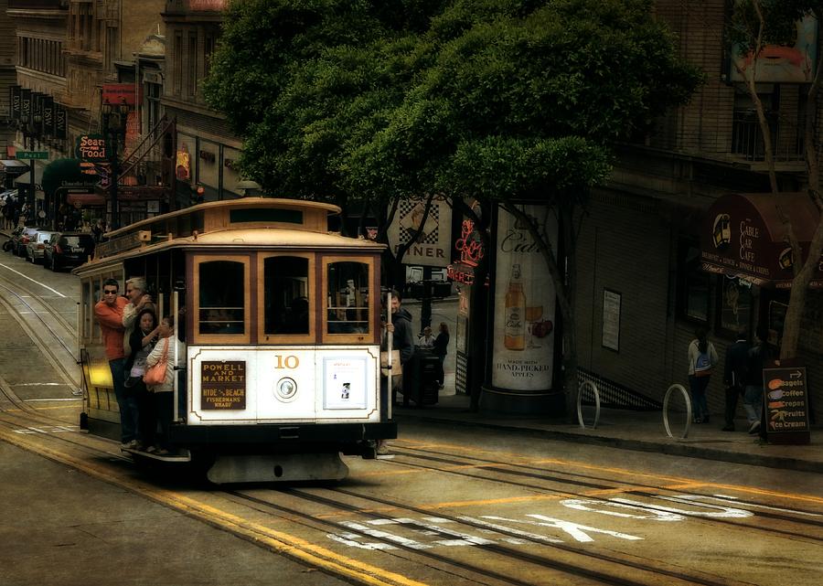 San Francisco Photograph - Powell and Market by Michelle Calkins