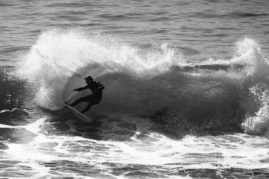 Power Carve Surfer Photo Photograph by Paul Topp