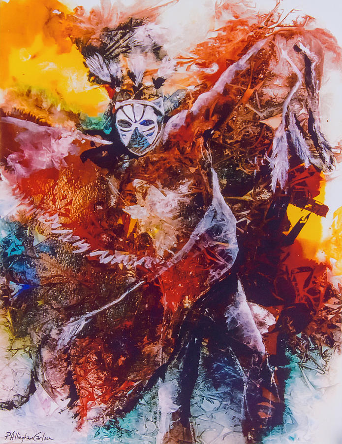 Power Dance I Painting by Patricia Allingham Carlson
