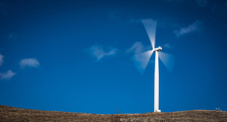 Power Generating Windmill Photograph