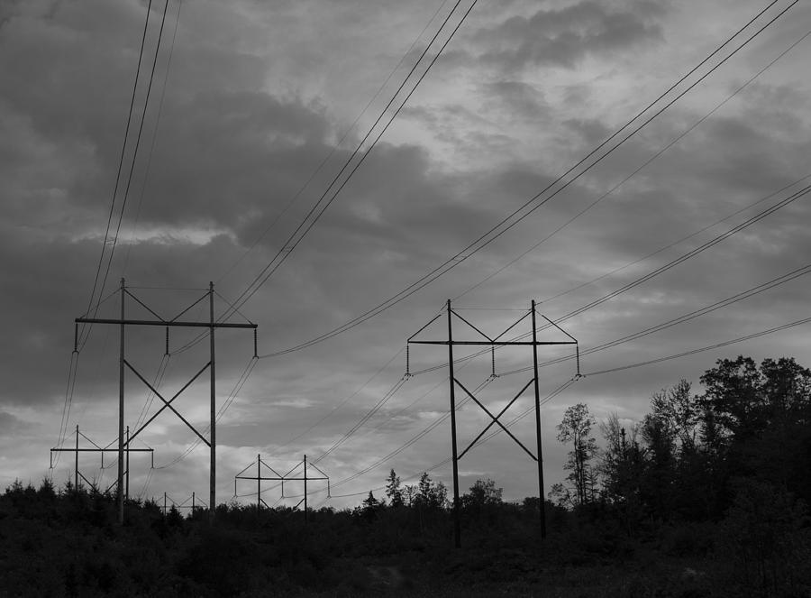 Power Lines  Photograph by Vance Bell