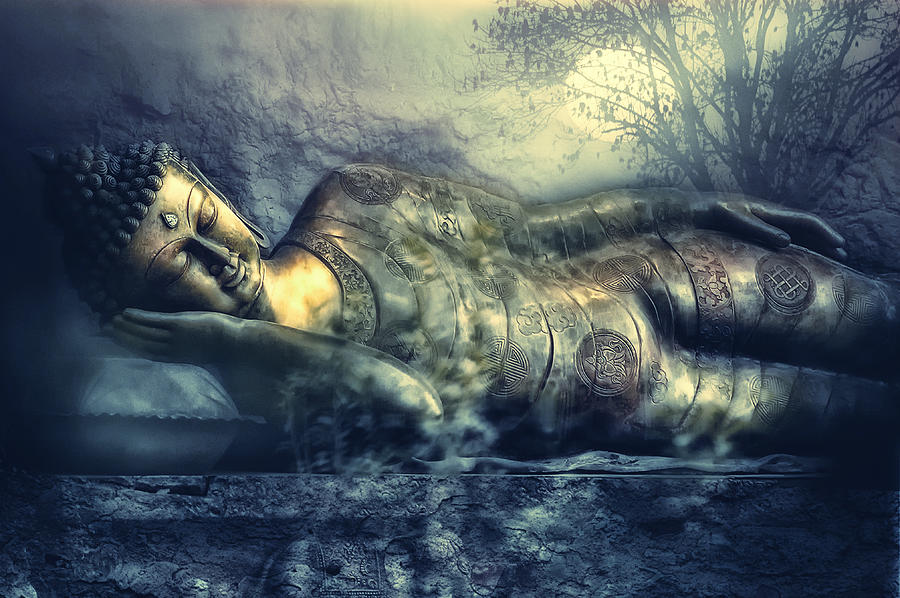 Buddha Photograph - Power Of Silence by Joachim G Pinkawa