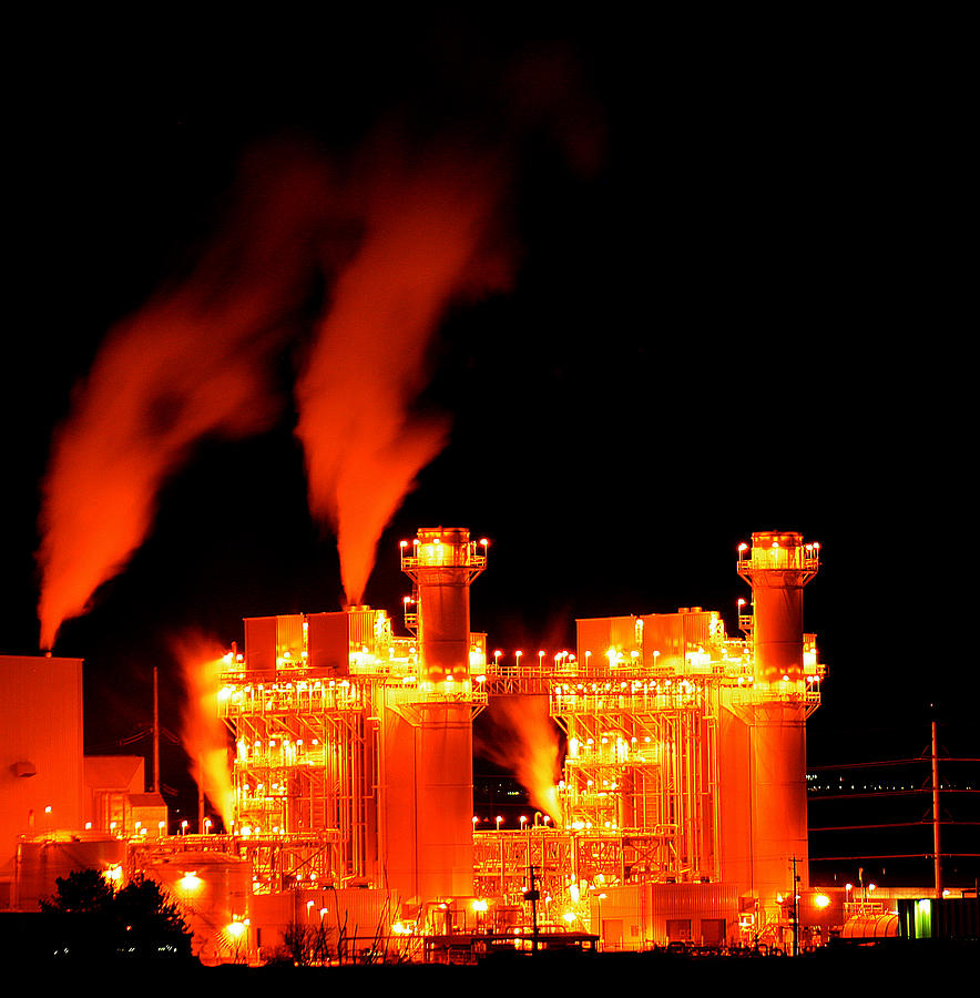 Power Plant Photograph by John Langdon Power Plant Photograph by John Langdon