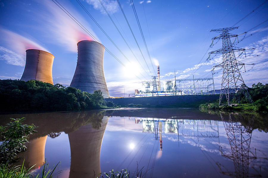 Power Plant Photograph by Zhongguo