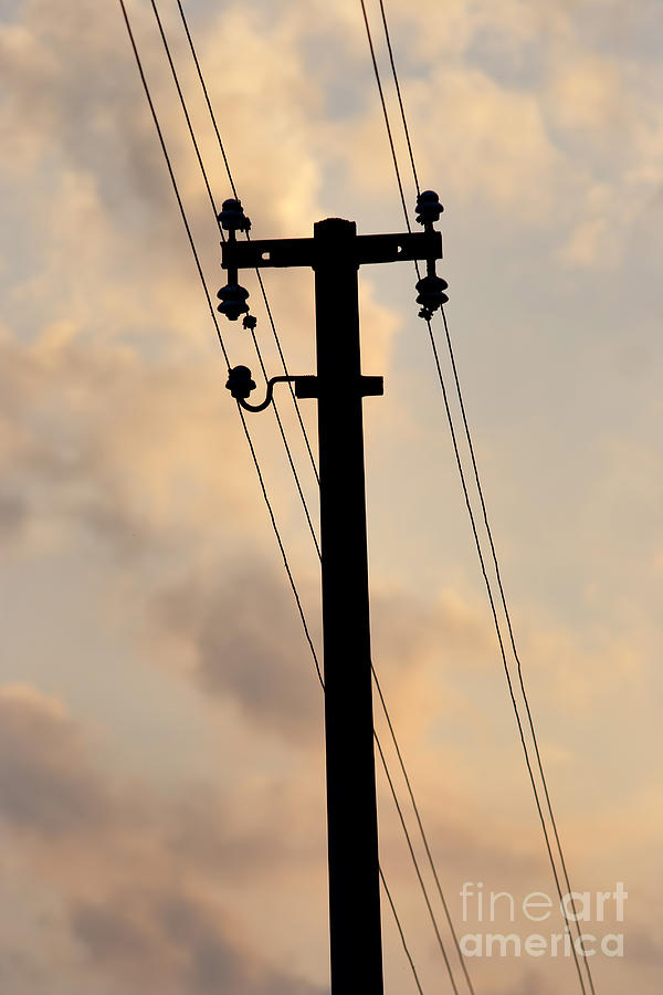 Power Photograph - Power Pole by Michal Boubin