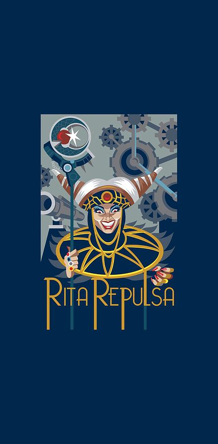 Power Rangers - Rita Deco Digital Art by Brand A