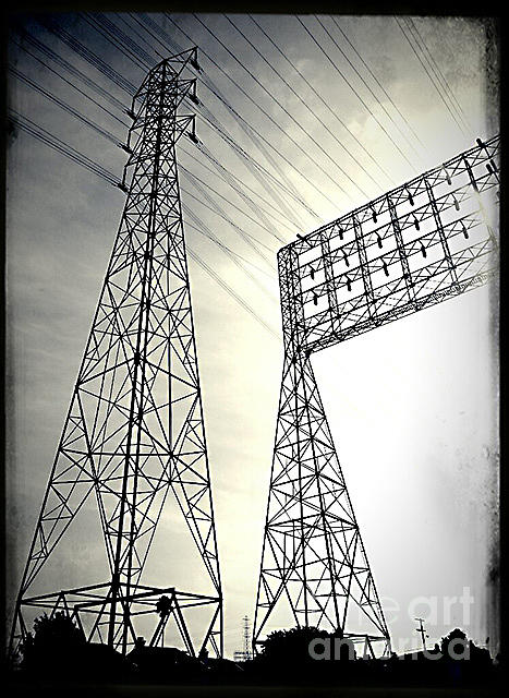 Power Tower Photograph by Fei A
