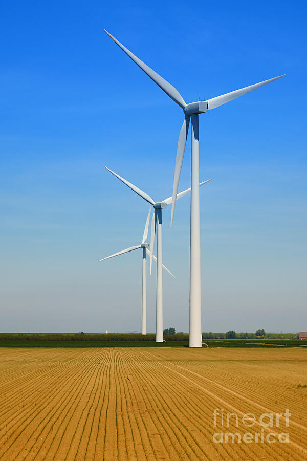 Power Windmills Photograph by Nick  Biemans