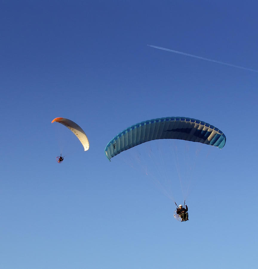 Powered Parachute Photograph by John Swartz
