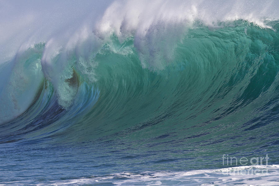 Powerful Breaking Coastal Waves Photograph by Heiko Koehrer-Wagner