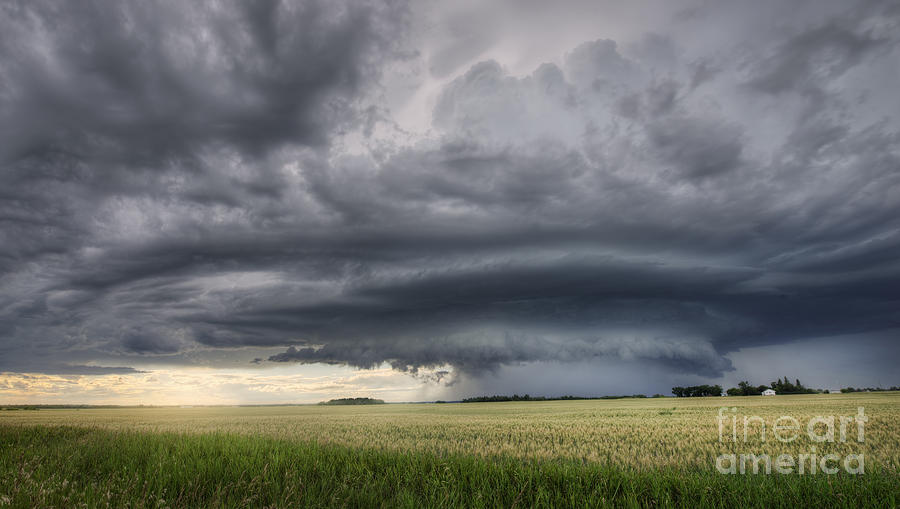 Powerful Prairie Storm Photograph by Dan Jurak
