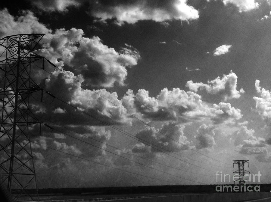 Powerline clouds Photograph by WaLdEmAr BoRrErO