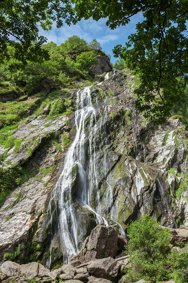 Powerscourt Waterfall  County Wicklow Photograph by Carl Bruemmer