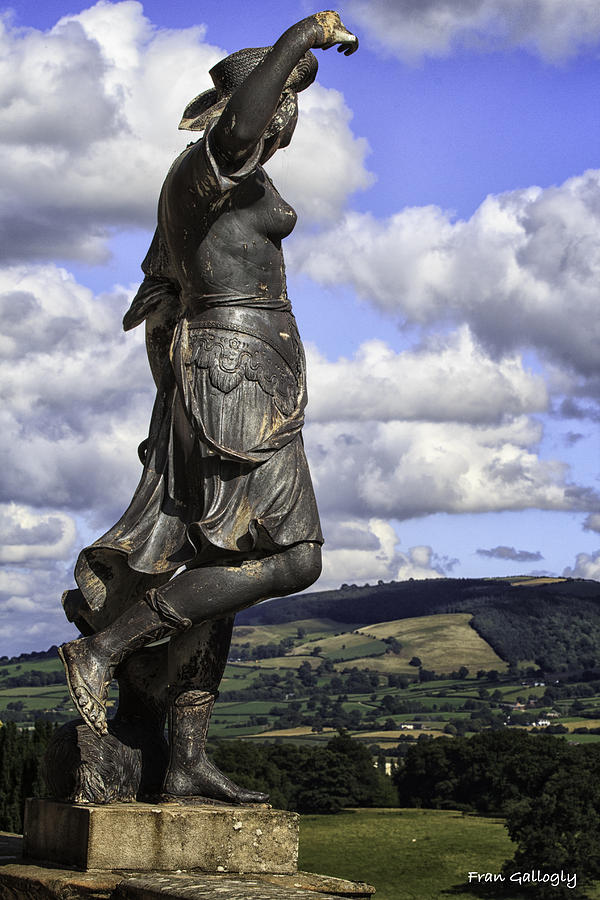 Powis Castle Statuary Photograph by Fran Gallogly