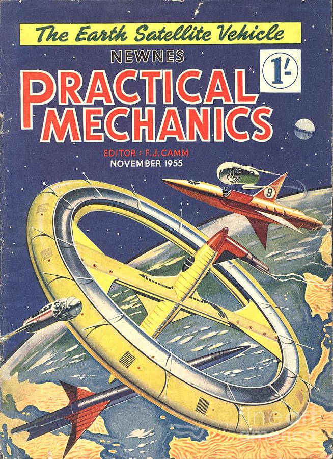 Practical Mechanics 1950s Uk Visions Drawing by The Advertising ...