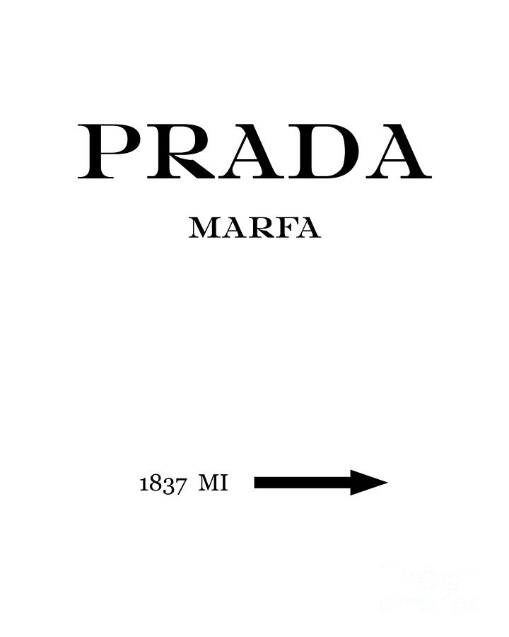 Prada картина marfa