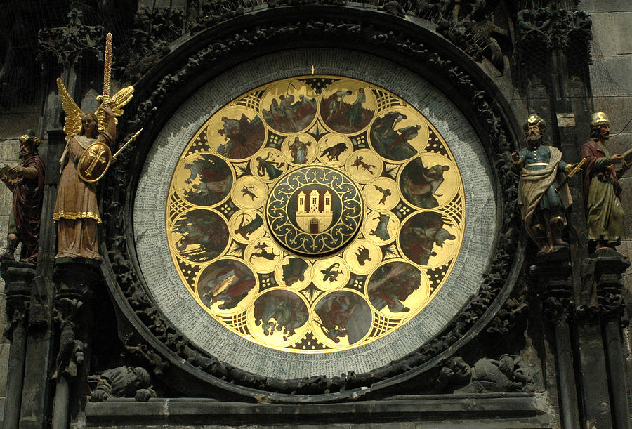 Prague Astronomical Clock Photograph by Michael Kirk