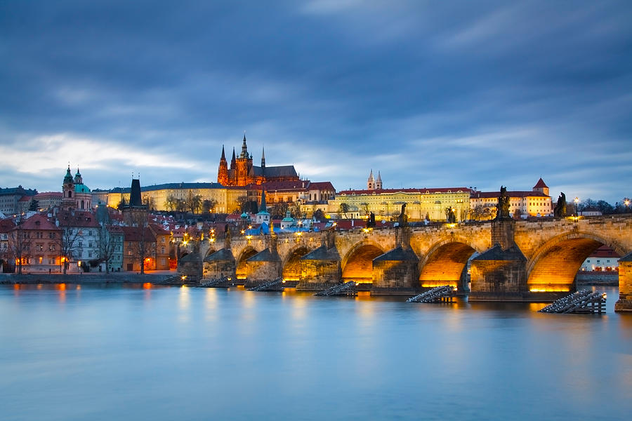 Prague castle in Czech Republic. Photograph by Milan Gonda