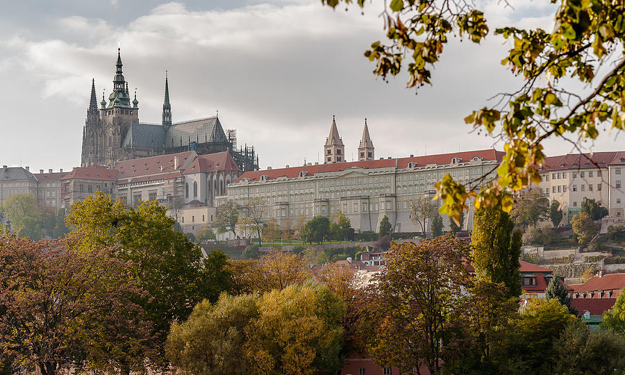 Prague Castle Photograph by Sergey Simanovsky