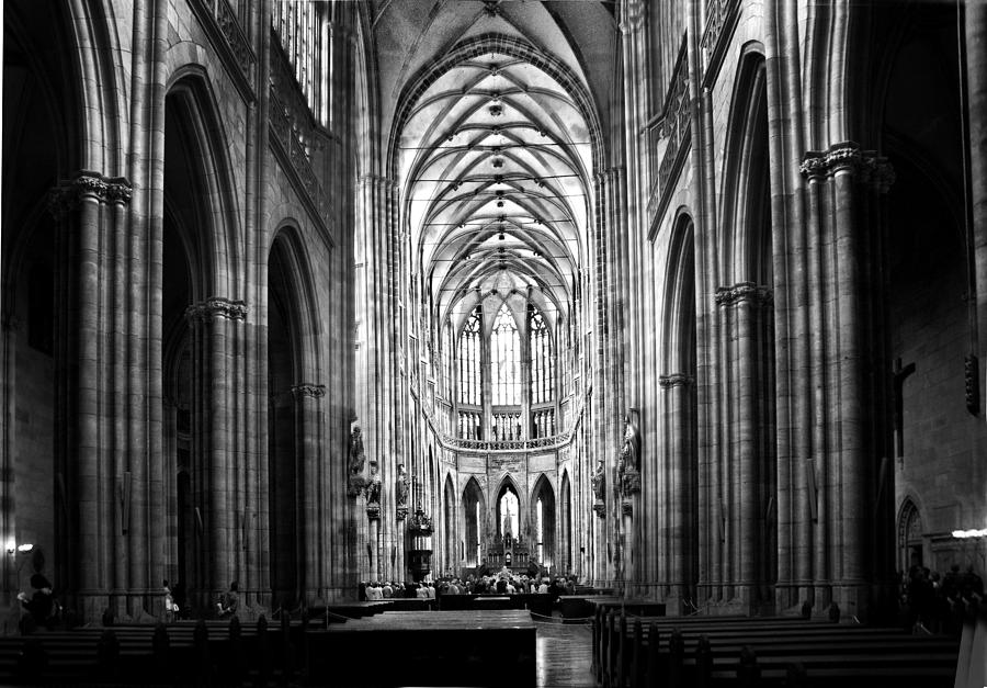 Prague Church Photograph by Cecil Fuselier