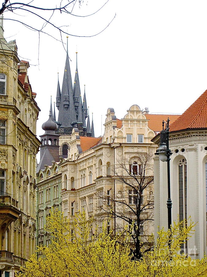 Prague City Photograph by Suzanne Oesterling