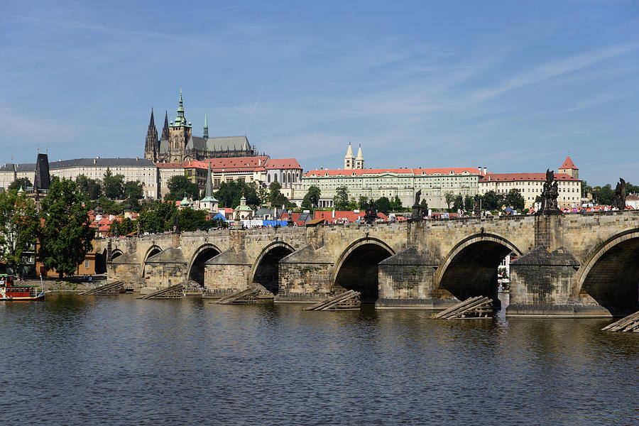 Prague, Czech Republic - Charles Bridge Photograph by David Min