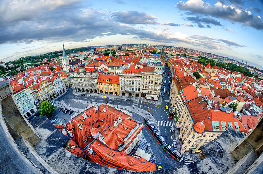 Prague from Above Photograph by Pablo Lopez