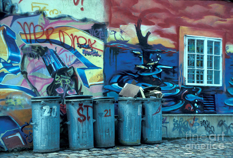 City Photograph - Prague Graffiti by Eva Kato