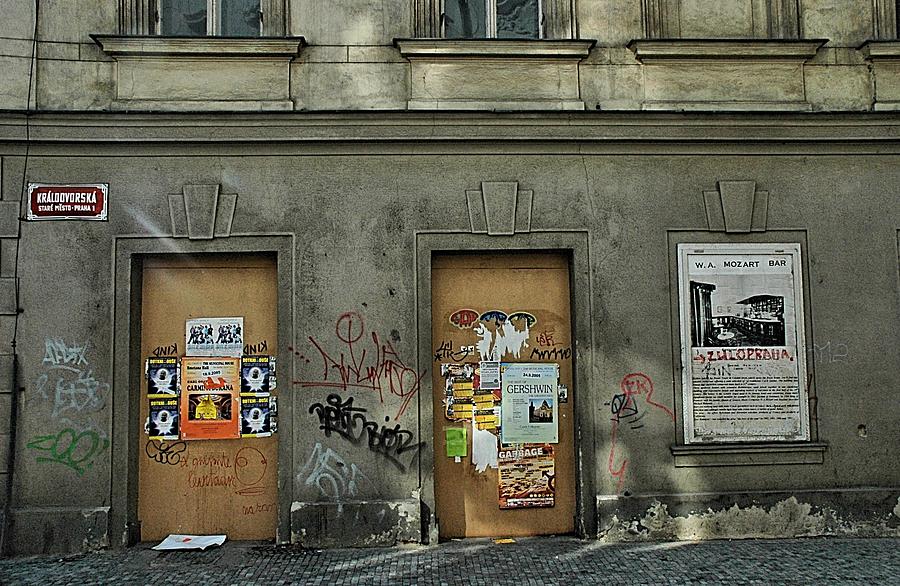 Prague Graffiti Photograph by Steven Richman