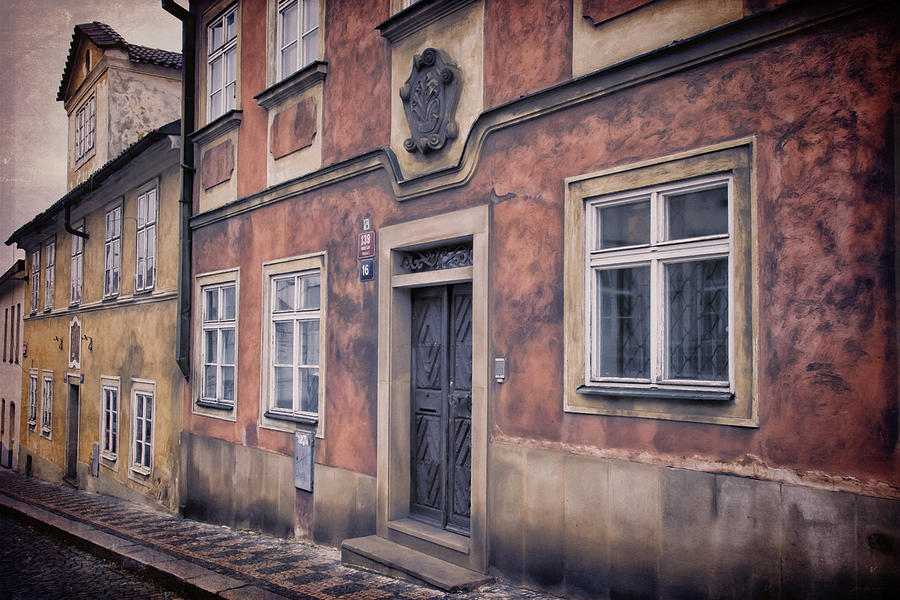 Prague Houses Photograph by Joan Carroll