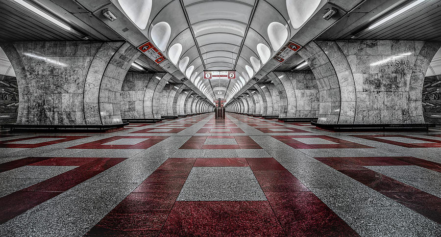 Prague Metro Photograph by Massimo Cuomo