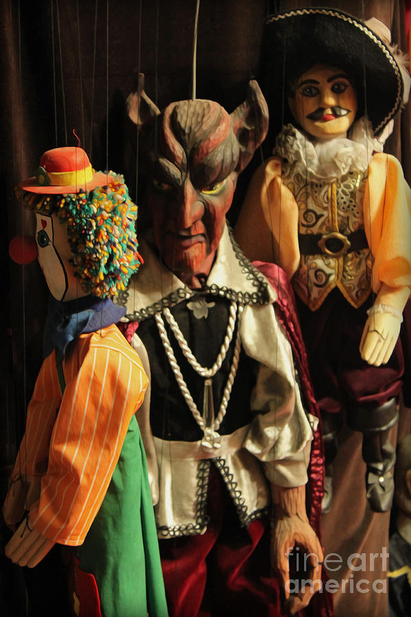 Prague Puppets Photograph by Gregory Dyer