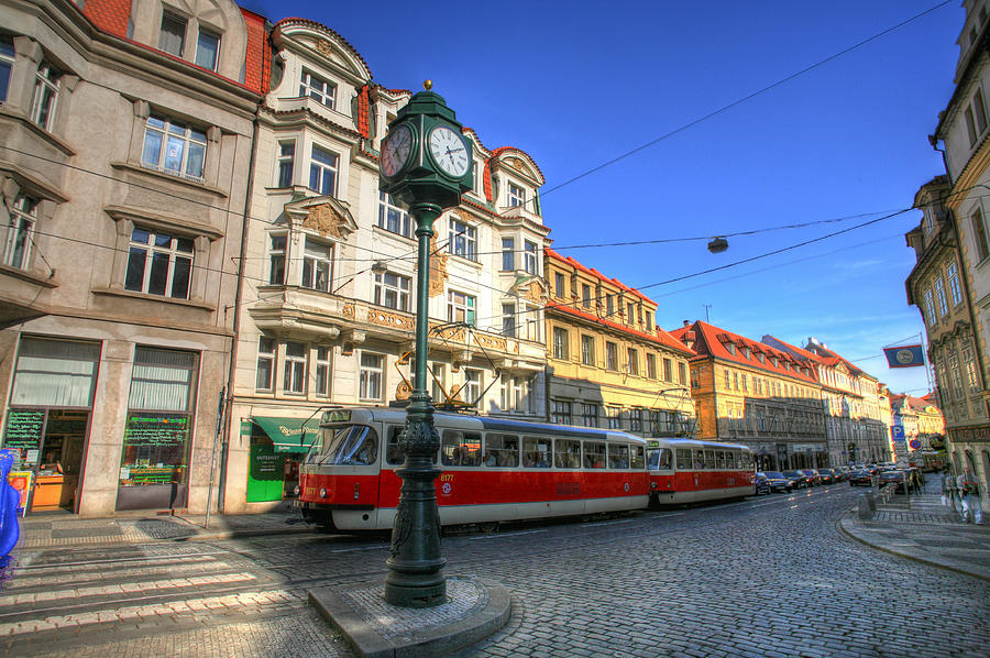 Prague Streetcar Photograph by John Magyar Photography