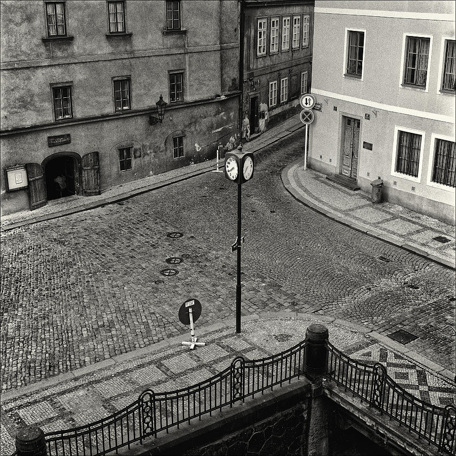 Black And White Photograph - Praha by Robert Fawcett