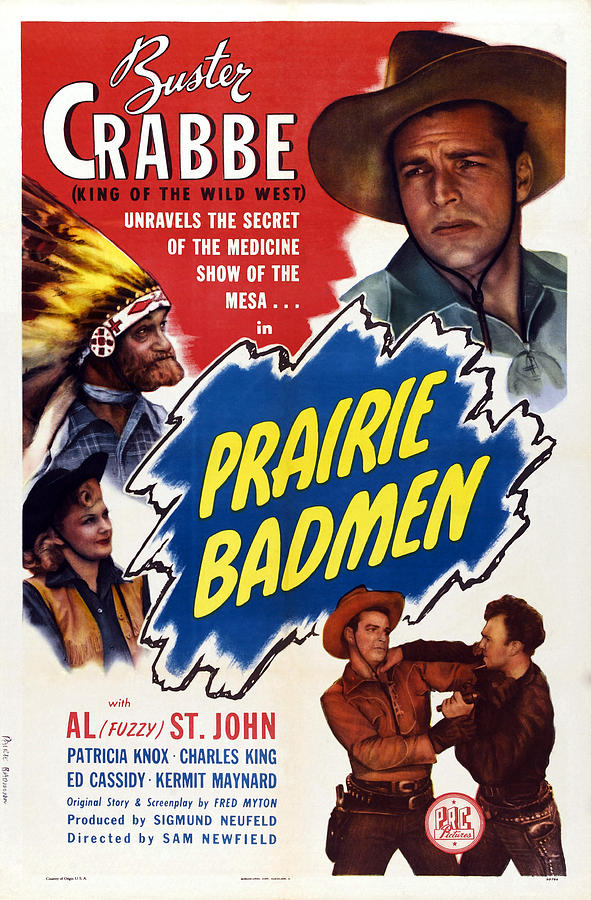 Prairie Badmen, Us Poster, Left Photograph by Everett