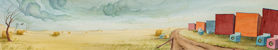 Prairie Candy Painting by Scott Kirby