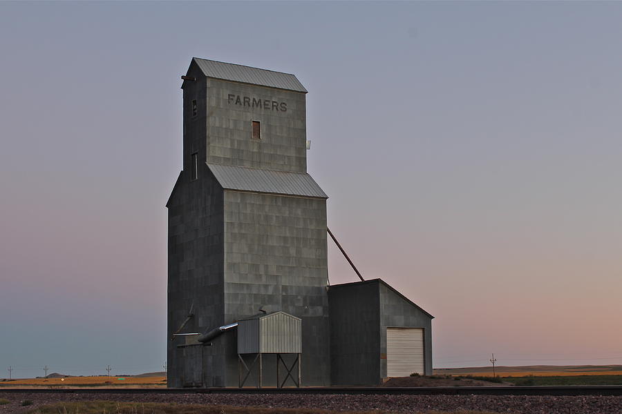 Prairie Elevator Photograph by Bill Wiebesiek