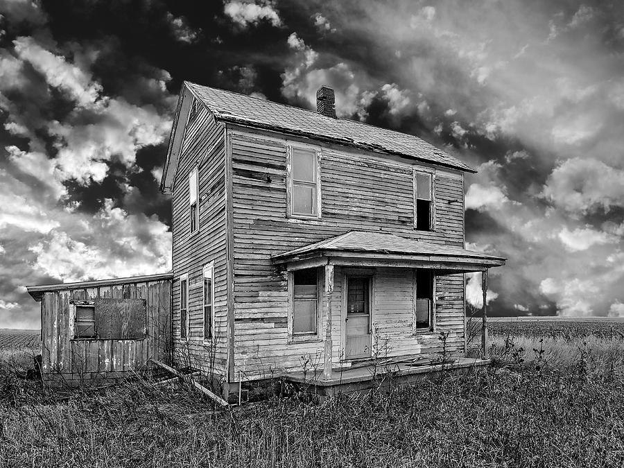 Prairie Homestead at Dusk Photograph by Dominic Piperata - Fine Art America