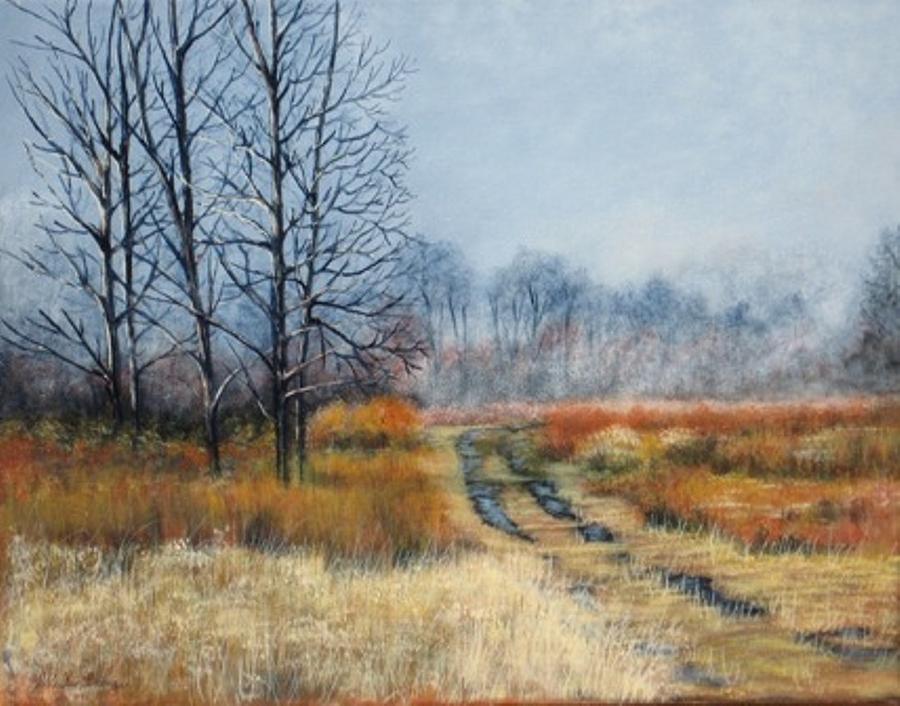 Prairie Pathway Painting by Sheila Banga