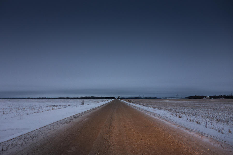 Prairie Road Photograph by Bryan Scott