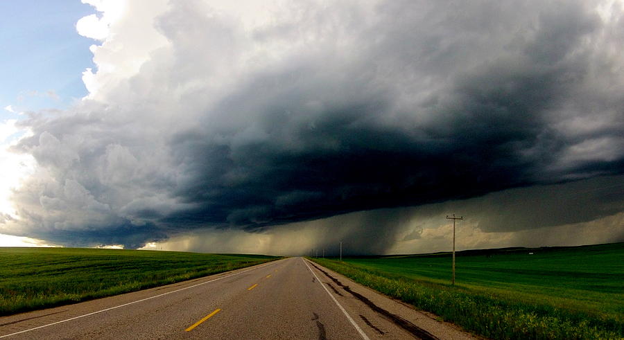 Prairie Photograph - Prairie Storm by Phil And Karen Rispin