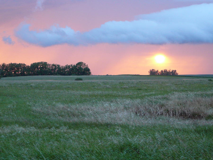 Prairie Sunset Photograph by Andrew Fleming - Fine Art America