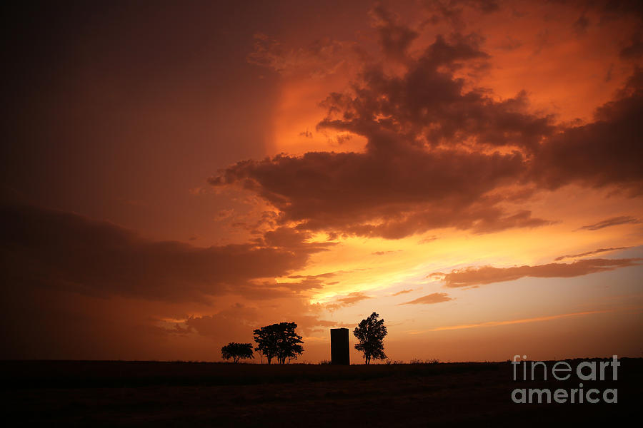 Prairie Sunset Photograph by Betty Morgan