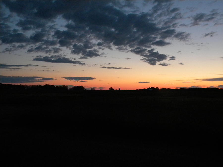Prairie Sunset Photograph by James Petersen