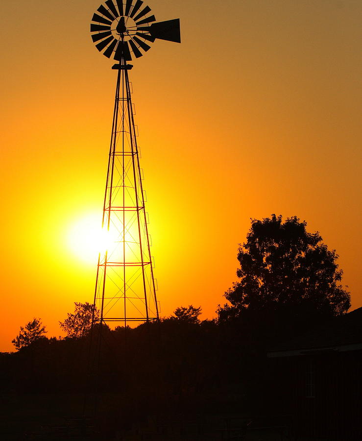 Prairie Sunset Photograph by Virginia Folkman