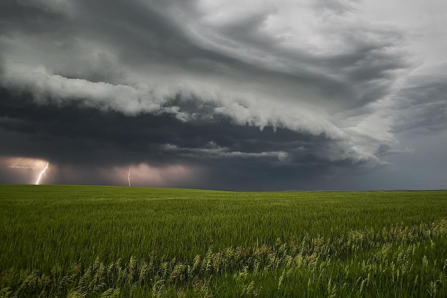 Prairie Thunderstorm - South Dakota Photograph by Douglas Berry