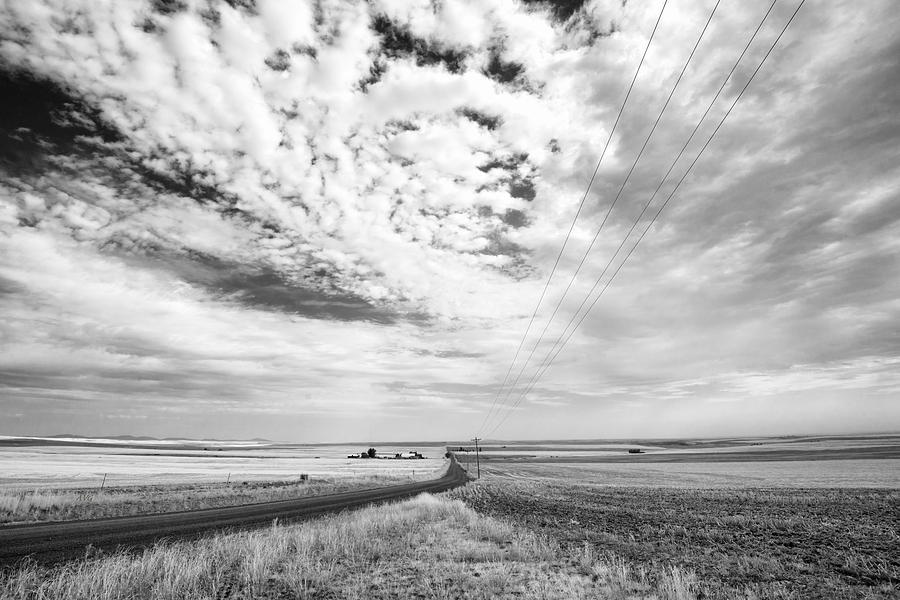 Prairie Weather Front Approaching Photograph by Allan Van Gasbeck