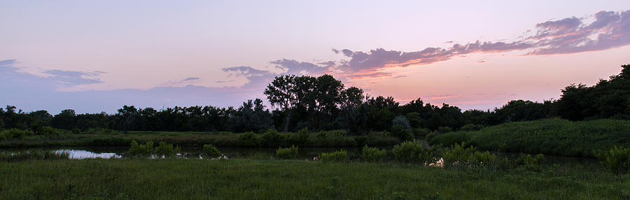 Prairie Wetland Sunset 1 Photograph by David Drew