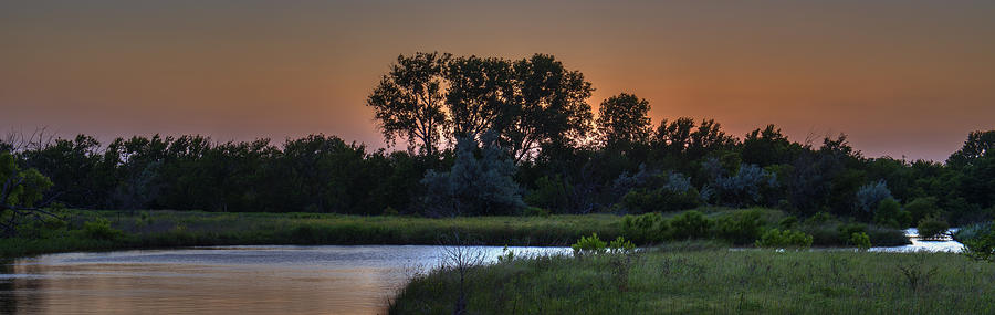 Prairie Wetland Sunset 4 Photograph by David Drew